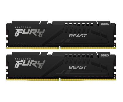 Pamięć RAM KINGSTON Pamięć DDR5 Fury Beast Black 64GB(2*32GB)/5600 CL40 KF556C40BBK2-64